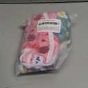 Pet Soft Washable Female Diapers (3 Pack) Female Dog Diapers, Comfort Reusable Doggy Diaper for Girl Dog in Period Heat (Cute Flower, M) (Medium:14''-19'')