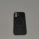 JETech Magnetic Slim Case for iPhone 17 6.3-Inch, Compatible with MagSafe, Ultra-Thin Lightweight Minimalist Phone Cover with Matte Finish and Full Camera Lens Protection (Black)