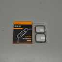 Misxi 2 Pack Hard PC Case with Tempered Glass Screen Protector Compatible with Apple Watch SE 3 (2025) SE 2 SE Series 6 Series 5 Series 4 44mm, Black