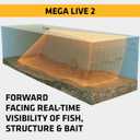 Humminbird MEGA Live 2 Forward-Facing Sonar Transducer for XPLORE, APEX, and SOLIX G3 Fish Finders