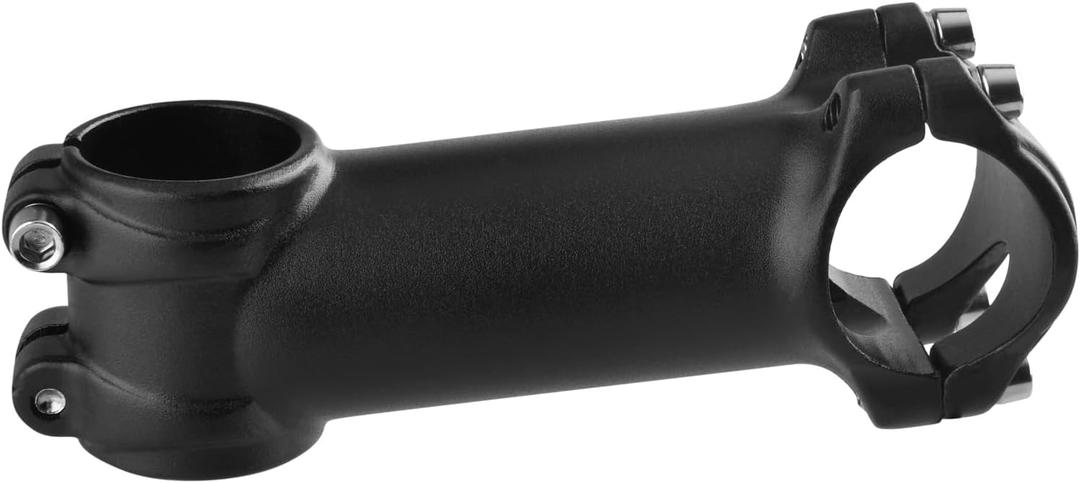 TRIWONDER 7 Degree 31.8 Bike Stem Bicycle Handlebar Stem Riser Bar Clamp for Mountain Bike Road Bike BMX MTB 100mm 110mm 120mm (Black - 31.8 x 100 mm)