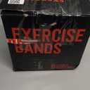 Heavy Resistance Bands for Working Out, 300LBS Exercise Bands with Handles, Workout Bands for Men, Weight Fitness Bands Set for Muscle Training, Strength, Slim, Yoga, Home Gym Equipment (Black, Grey)