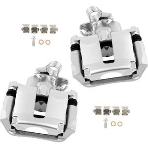 CCiyu Rear Left & Right Disc Brake Calipers Assembly 18B5467 18B5466