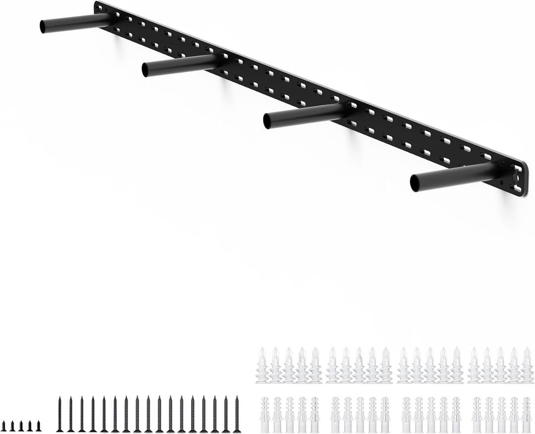 1pc Floating Shelf Hardware Heavy Duty Hidden Shelf Brackets Support,Wall Mounting Invisible Floating Shelves Bracket Without Jig (40" x 4" x 1.5")
