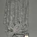 Brightown Icicle Lights Outdoor 20ft with Remote - 20 Tubes 100 LED Iced Tube Christmas Lights, Waterproof Icicle Decor Outdoor Indoor for Tree Patio Roof Holiday Decor, Cool White