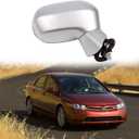 Passenger Side Mirror Assembly Fit for 2006 2007 2008 2009 2010 2011 HONDA CIVIC Car Rear View Mirror Side Mirror Replacement Lens Adjustment
