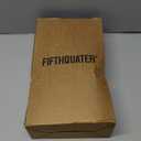 FifthQuarter Key Holder Wall Mount: Key and Mail Holder for Wall with 6 Hooks and Storage Drawer, Easy Installation Key Rack for Entryway Home Decor (A-White)