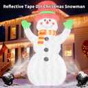 SWRT Reflective Tape 2 Inch x 160 Feet DOT-C2 Shining Star Fade Resistant White Reflective Tape Outdoor Waterproof Strong Adhesive Safety Warning Tape Reflector Conspicuity Tape for Trailer Truck Bike