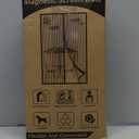 Magnetic Screen Door, Keep Bugs Out, Pet & Kid FriendlyWorks with Front Doors, Sliding Doors,Fit Door Size 36 x 80 Inches Black