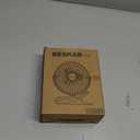 BESKAR USB Clip on Fan, Portable Small Fan with Cord Powered, 3 Speeds Strong Airflow, with Sturdy Clamp, Quiet Personal Desk Fan