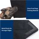 BALAPET XS Durable Chew Proof Dog Bed with Metal Rivet Corner, 23"x17"