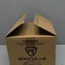 Rockville HC655 6.5" 500 Watt In-Ceiling Home Theater Speakers 8 Ohm (Pair), Aim-able Swivel Tweeter, Paintable Grills, Clear Audio, for Home Theater and Multi-Room Audio (White)