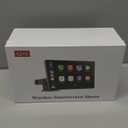 HAUXIY Wireless Apple Carplay Screen for Car 4K Dash Cam, 9" Portable Apple Carplay & Android Auto Car Stereo, with 1080p Backup Camera, GPS Navigation/Mirror Link/Voice Control/Bluetooth