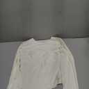 LODAY Womens Long Sleeve Bodysuit Tummy Control Shapewear Crew Neck Body Suits Top, M