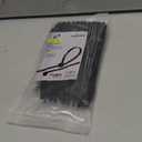 200 Pack Bulk KOOWIN Small 6 inch Nylon Plastic Cable Zip Ties Wire Wraps White