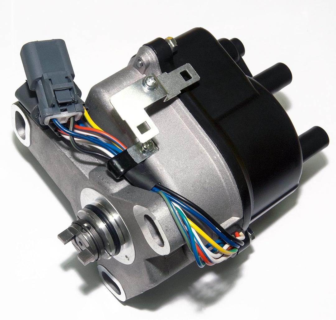 MAS Ignition Distributor W/Cap & Rotor TD-60U Compatible with 1992-1996 Honda Prelude 2.2L JDM H22A DOHC VTEC OBD1 Replacement for 100-3117429 31-17429