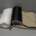 Favoyard Outdoor Seat Cushion Set 22 x 24 Inch Waterproof & Fade Resistant Patio Furniture Cushions with Removable Cover Deep Seat & Back Cushion with Tie Straps for Chair Sofa Couch (Beige)