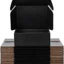 Small Shipping Boxes 9x6x4 Inches  Black Corrugated Cardboard Boxes (20-Pack) for Mailing, Packing, Small Business & Gift Packaging - Recyclable & Sturdy