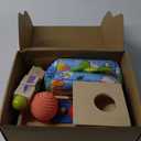 Montessori Toys for Babies 6-12 Months,1 Year Old,8 in 1 Baby Sensory Toy for 12-18 Months Toddler,Wooden Educational Development Toys with Soft Stacking Cup&Sensory Ball&Tissue Box