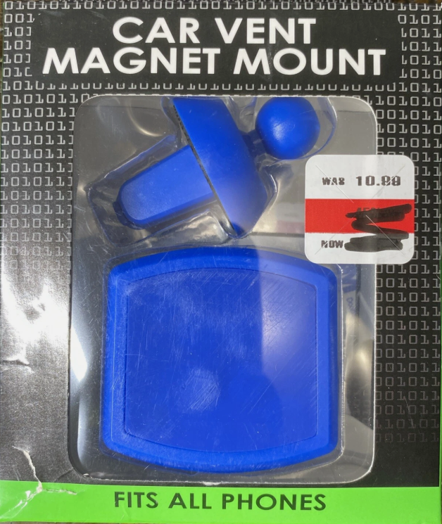 DI Watch US Car Mount - Magnetic Blue