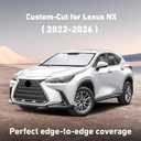 EcoNour Windshield Sunshade Compatible for Lexus NX 2022-2024 2025 2026, Sun Visor for Front Windshield & Window Sun Shade Cover, UV Heat Blocker & Protector, Car Accessories