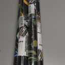 Removable Peel and Stick Wallpaper Boho 17.5 x 118 in Floral for Bedroom Bathroom Easy Peel Off Stick on Wallpaper Contact Paper Renter Friendly Wall Paper (Dark)