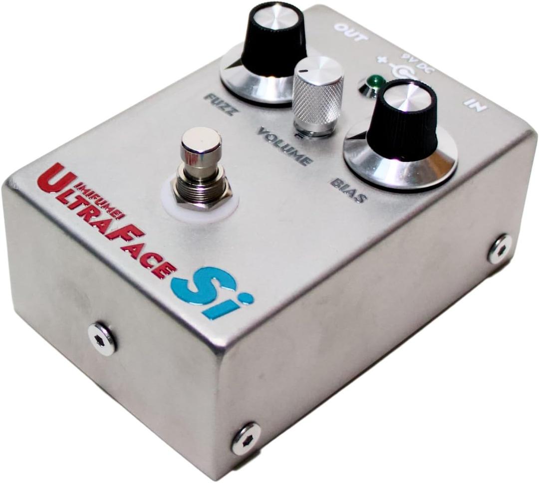 Hand-made Fuzz Pedal, classic fuzz distortion Guitar Pedal Legendary fuzz, True Bypass, DC 9V, Pedal for Electric Guitar Silver Gray