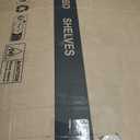 Heavy Duty Garage Shelving Units,3-Tier Adjustable Storage Shelves,48x24x36 in,Loads 1320 LBSS,Adjustable Garage Storage Shelving, Metal Storage Utility Racks Shelf Unit (Black)