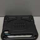 BMOUO Kids Case for iPad 11th Generation (A16) 11 Inch 2025/iPad 10th Generation 10.9" 2022 - with Screen Protector, Shockproof Handle Stand iPad 11th/10th Generation Case for Kids, Black Turquoise