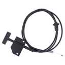 MOTOKU Hood Release Cable w/Handle for Chevrolet S10 for GMC S15 Sonoma Jimmy 1982-1994
