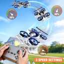 MSKOLER Remote Control Airplane for Kids, 2 Type of Remote Control Car or RC Plane, Indoor Outdoor Foam Plane with Railcar Race, Tricks, Birthday Airplane Gift Toys for Boys Girls Adults 8-12 Year Old