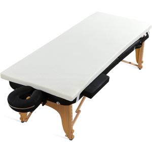 HOMBYS Memory Foam Bed Mattress Topper with Removable Cover, Massage Table Mattress Topper with Elastic Bands, Non-Slip Lash Bed Cushion Only, 73"x29"x3"