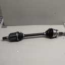 TRQ Front Left CV Axle Shaft Assembly Driver Side Compatible with 2013-2016 Hyundai Santa Fe Sport 2014-2018 Kia Sorento