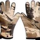 Kitchen perfection Silicone Smoker Oven Gloves -Extreme Heat Resistant BBQ Gloves -Handle Hot Food Right on Your Smoker Grill Fryer Pit|Waterproof Oven Mitts |Superior Value Set+3 Bonuses (One Size Fits Most, Desert)