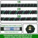 Expanding Garden Hose 25 ft - Expandable Garden Hose Leak-Proof with 4 -Layer Latex Core - 2026 Version/New Patented,Lightweight, Durable, No-Kink Flexible Retractable Water Hose