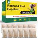 Rat Mouse Bags, Rodent Repellent, Safe for Kitchens and Play Areas, Natural Peppermint and Cinnamon Oils