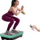Vibration Plate Exercise Machine: TISSCARE Vibrating Plates for Weight Loss and Lymphatic Drainage, 400lbs Shake Plate Whole Body Workout Platform for Home Fitness Fat Burner Gifts
