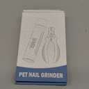 VIWIK Dog Nail Trimmers with Light, Cat Dog Nail Clippers, Dog Nail Grinder Quiet for Large Medium Small Dogs Paw & Cats Claw, Electric 2-Speed Pet Toenail Grooming Supplies, Gifts for Dog Lovers (White+Blue)