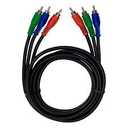 GE 6Ft Component Audio/Video Cable