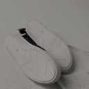 Women's Black and White Polka Dot Sneakers – Size 8.5, Casual Lace-Up Canvas Shoes