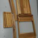 Teak Bathtub Tray, Bathtub Caddy, Expandable Bath Tub Tray Wood, Bath Table Tray&Bathtub Shelf, Luxury Bathtub & Bathroom Accessories and Organizer, House Warming&Wedding Gifts(Large)