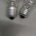 A19 Clear Incandescent Rough Service Light Bulb, 100 Watt Incandescent Light Bulbs, A19 100WATT Bulbs  2700K Soft White, E26 Medium Base, 110-130V (2 Pack)