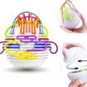 2 x Khelna Sensory Activity Ball with 20 Strings | Fidget Toy for Kids with Autism, ADHD, and Anxiety | Stress Relief Toy for Toddlers | Kids Ages 3 to 12 | Adult