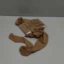 MANZI 2 Pairs Women's Shiny Sheer Tights High Waist Silk Comfort Stockings Oil Shimmery Nylons Pantyhose (Large-X-Large, Brown)