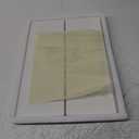 Large Stone Drying Mat for Kitchen Counter, 24"(L)16"(W) Quick Dry Stone Mat, Foldable Stone Dish Drying Mat, Diatomaceous Earth Mats for Dishes Cups Bottles, White