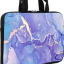 Laptop Sleeve Case 11.6" 12.1 Inch Neoprene Laptop Sleeve/Notebook Computer Pocket Case/Chromebook Case/Tablet Briefcase Carrying Bag Compatible For Men Women boys girls (Purple)