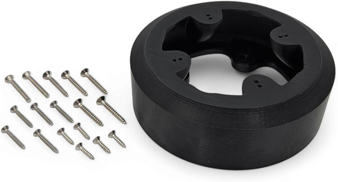 Junction Box Extension Tube for Unifi Turret Cameras (G5, G6, AI) (Black, 1.5")