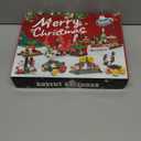 777 Pack Advent Calendar 2025 Building Block Kit-Train Set, 24-Day Countdown Toy Building Set Party Favors, Construction Toy Christmas Gift for Adults