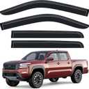 Window Visors Rain Guards for Nissan Frontier 2022-2026 Crew Cab,4pcs