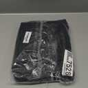 Black Outer Pocket Leather Like Vinyl Bible Cover Case with Handle Large